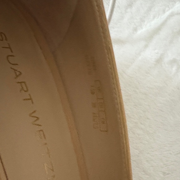 Stuart Weitzman Women's Beige Heels - Picture 3 of 3